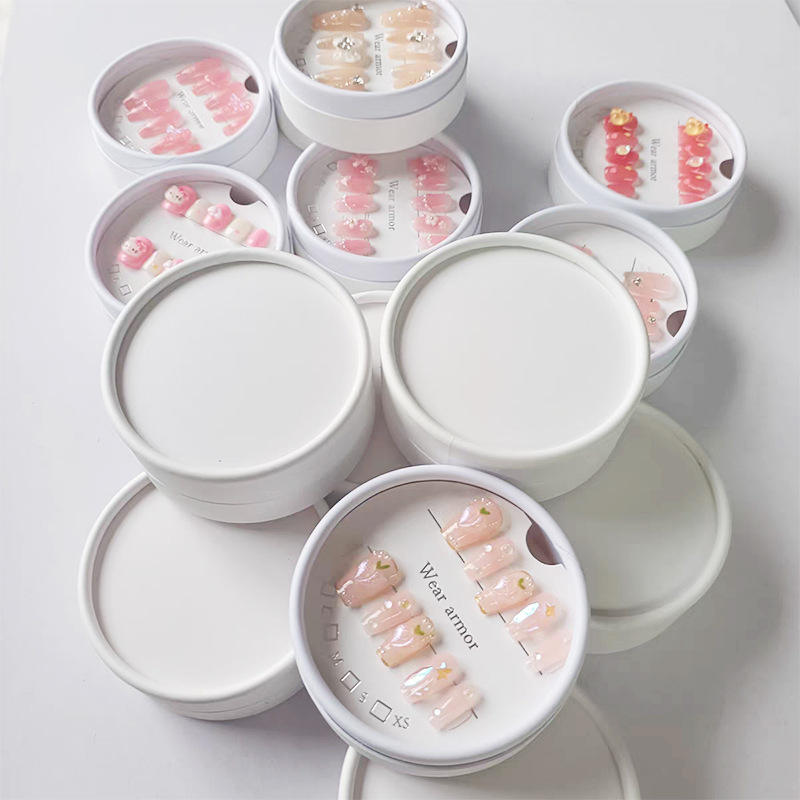 Personnalisez la boîte cylindrique en carton Kraft biodégradable, accessoires, anneaux, colliers, Tubes en papier, emballage