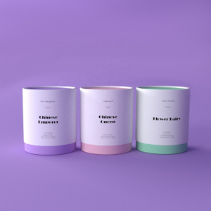 Impression personnalisée cylindre biodégradable papier alimentaire carton sachets de boîte à thé de qualité supérieure emballage de boîte de tube pour paquet de thé en vrac