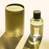 Emballage de bouteille en verre de parfum de cylindre de 15 ml/30 ml/50 ml/100 ml avec boîte de tube en papier