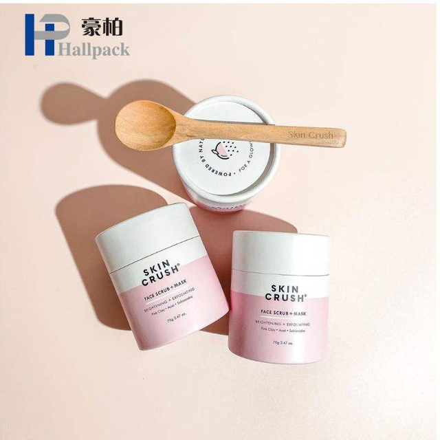 Conteneurs de stockage en carton à cylindre rond imprimés sur mesure, pour café, thé, Tube en papier de qualité alimentaire pour emballage de biscuits