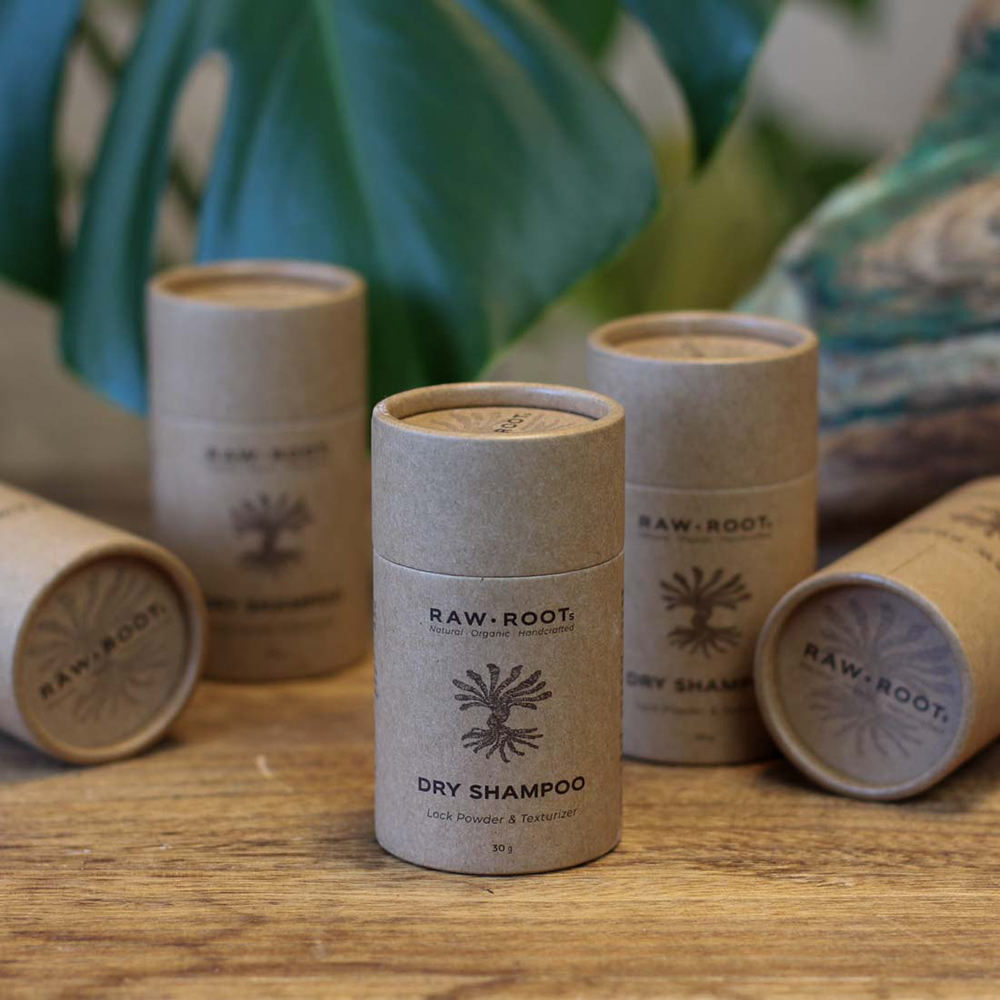 Carton cosmétique fait sur commande de paquet de boîte de tube rond de haute qualité emballé pour le shampooing sec de poudre libre