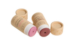 Vente Flash Bâton déodorant cosmétique biodégradable blanc, emballage en papier, baume à lèvres personnalisé, Tube torsadé