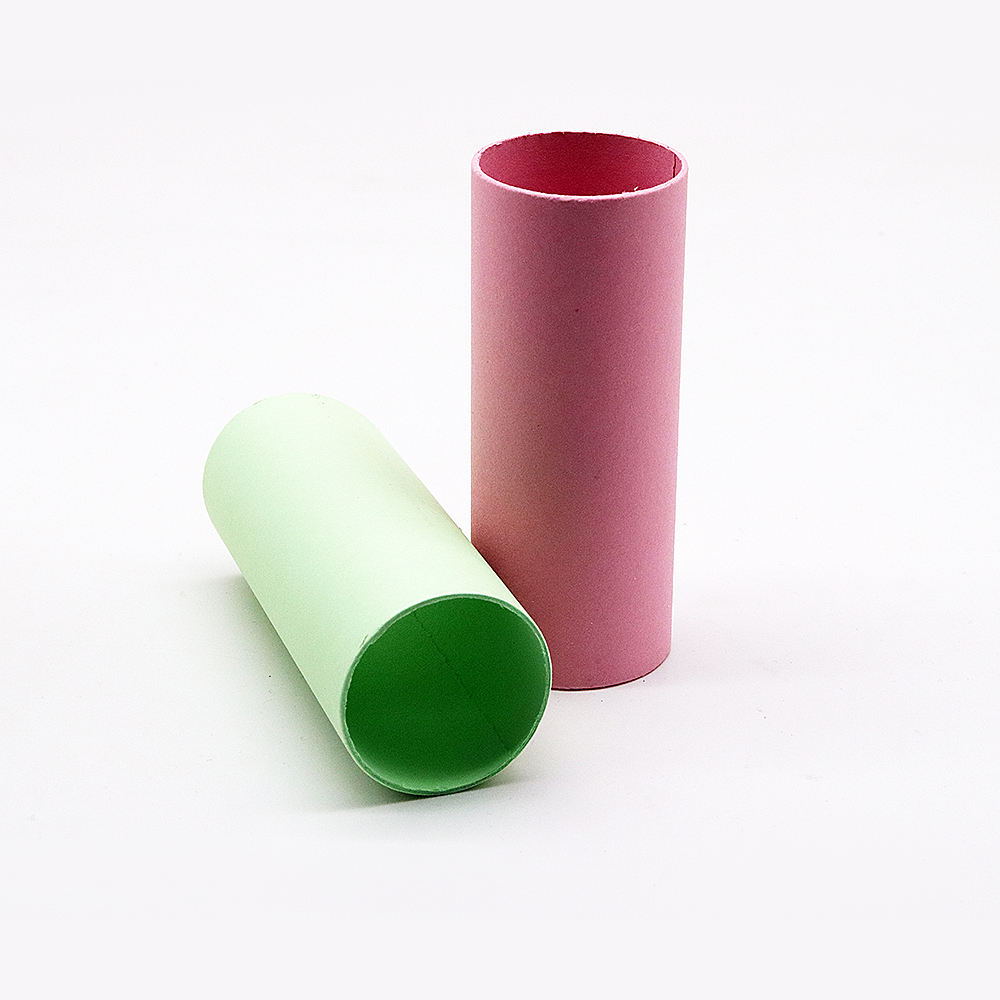 Tubes de rouleau de papier artistique artisanal biodégradable et écologique de 2 pouces 54mm Tubes artisanaux en papier coloré pour bricolage fabriqués à la main