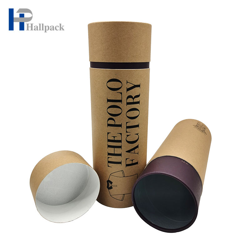 Emballage de boîte de cartouche de bougie de qualité supérieure en carton de papier alimentaire de cylindre biodégradable d'impression personnalisée pour le paquet de thé en vrac