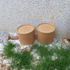 Emballage fait sur commande de tube de papier de bougie matérielle recyclée à 100%
