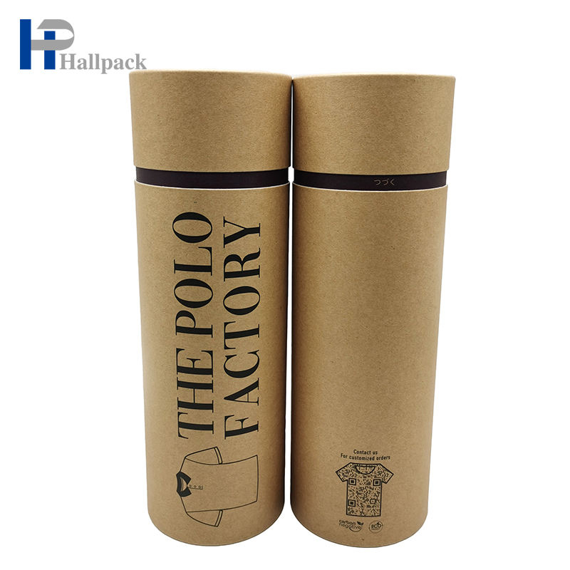 Tube de papier de papier de vente chaude d'artisanat imprimant le tube de papier de forme ronde