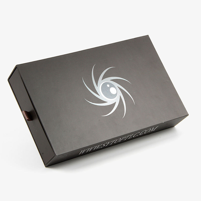 Emballage en papier de boîte-cadeau de parfum d'huile essentielle de cosmétiques de tiroir d'emballage de papier de carton d'impression faite sur commande