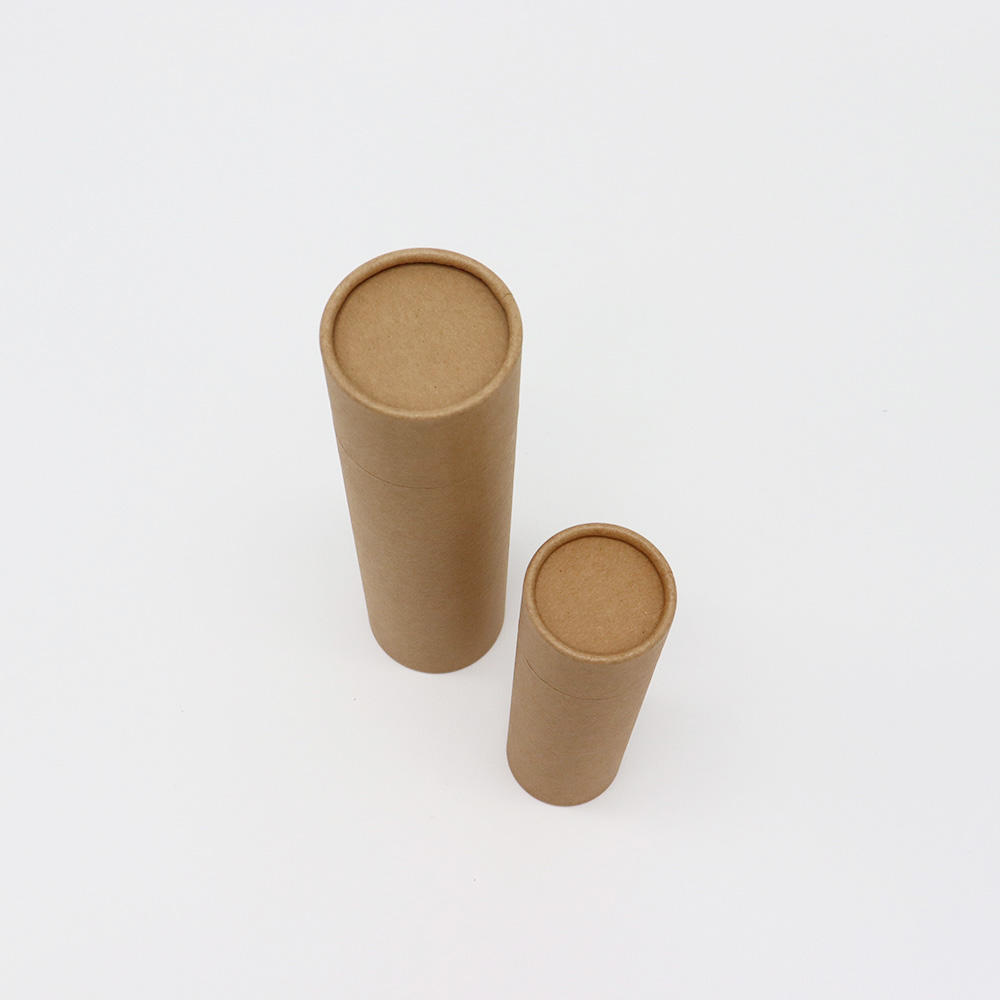 Le papier biodégradable peut rouler des tubes de papier Tubes de papier kraft brun non imprimés