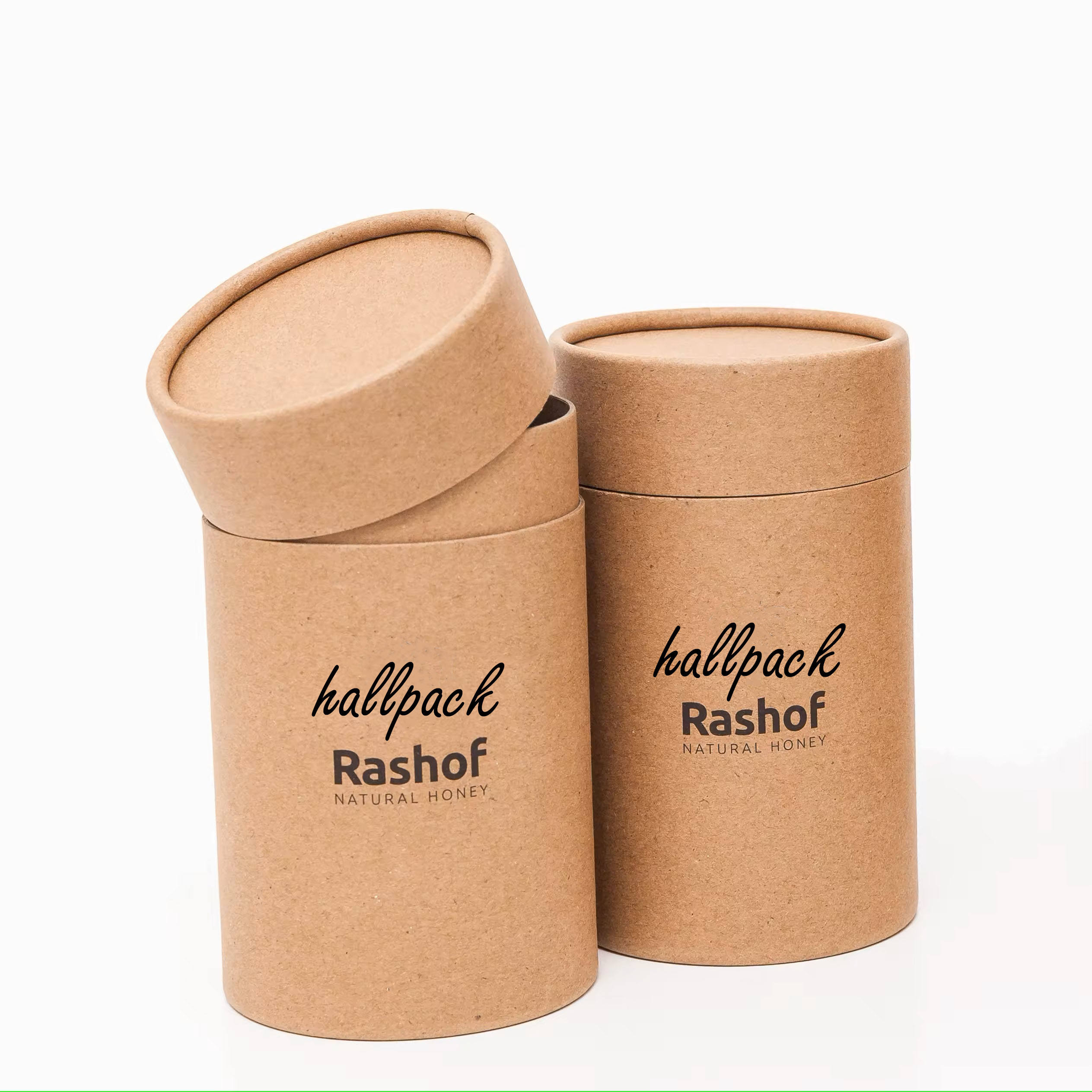 Tube de papier kraft biodégradable empaquetant la boîte à thé de tube de papier de thé