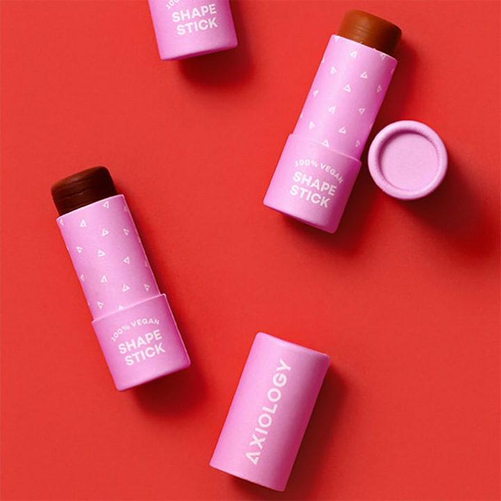 Tube de baume à lèvres personnalisé en papier sans plastique biodégradable, cylindre Push Up de forme ronde, Tube de papier d'emballage de barre de Lotion