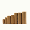 Emballage cosmétique en carton Kraft recyclé, bouteille de parfum d'huile essentielle, Tubes en papier brun, 10ml, 30ml, 50ml, 100ml