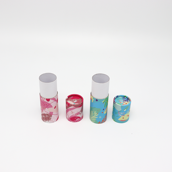 Emballage cosmétique personnalisé de haute qualité, boîte cylindrique en carton, emballage en Tube de papier pour soins de la peau, outils de maquillage, parfum