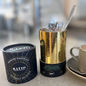 Hallpack Design – emballage en tube de papier personnalisé pour café, boîte ronde biodégradable pour emballage de cylindre de cacao