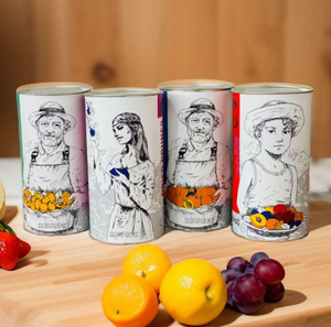 Vente en gros de conteneurs de cylindre de qualité alimentaire recyclés personnalisés, tube de papier à feuilles mobiles de thé, tube d'emballage de thé avec couvercle en métal