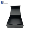 Boîte de papier d'emballage d'impression de logo personnalisé en gros boîte de papier de carton pliant noir