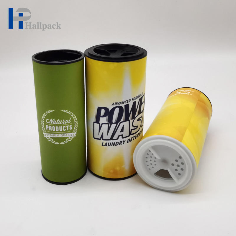 Tube de papier d'emballage de poudre à laver de tube de carton vide durable de nouvelle conception