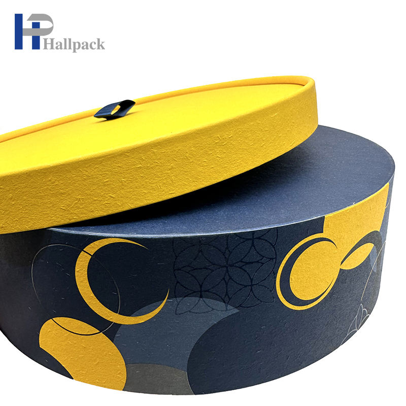 Tube de papier d'emballage de gâteau de lune en carton de haute qualité, Tube d'emballage en papier spécial rond