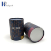 Nouveau design bougie coffret cadeau emballage cylindre boîte carton emballage papier tube