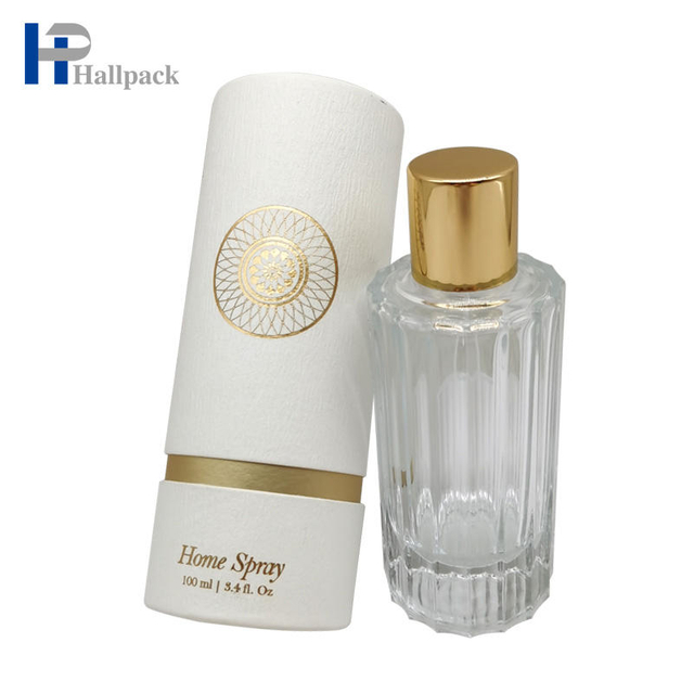 Le papier de tube rond de soin de peau d'huile essentielle correspond au tube de papier