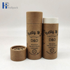 Le tube rond de papier de carton d'emballage d'impression de luxe poussent le tube de papier
