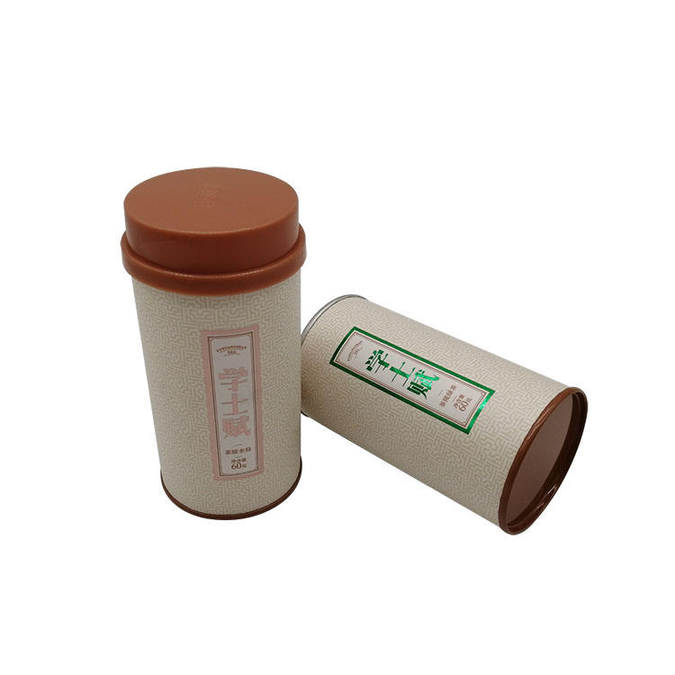 emballage de cylindre en carton de tube kraft boîtes personnalisées vente directe d'usine