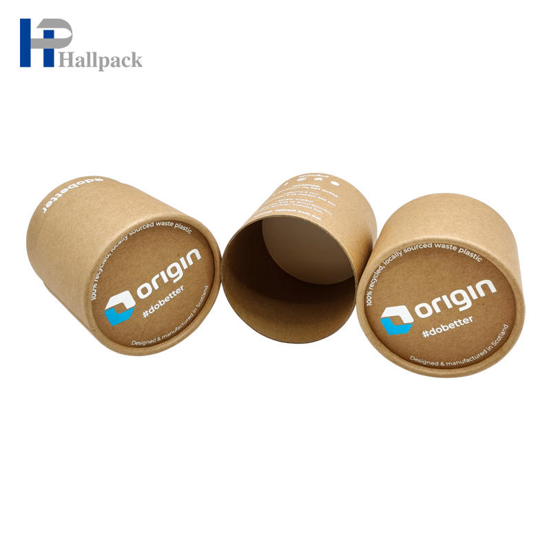 Tubes cosmétiques en papier biodégradable Tube de papier kraft vierge