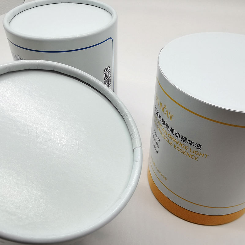 Les inserts en mousse soutiennent le tube de papier kraft boîte d'emballage tube de papier spécial