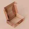 Utilisez des cartons carrés imprimés de soja imprimées