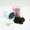 Emballage de tube de thé en carton personnalisé recyclable pour le thé pour les grains de café au thé