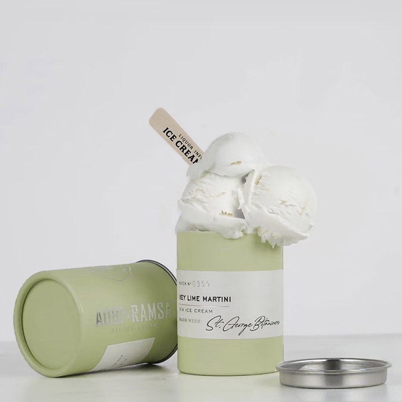 Conteneurs en papier imprimés numériques personnalisés Pobile de thé Emballage pour la qualité alimentaire