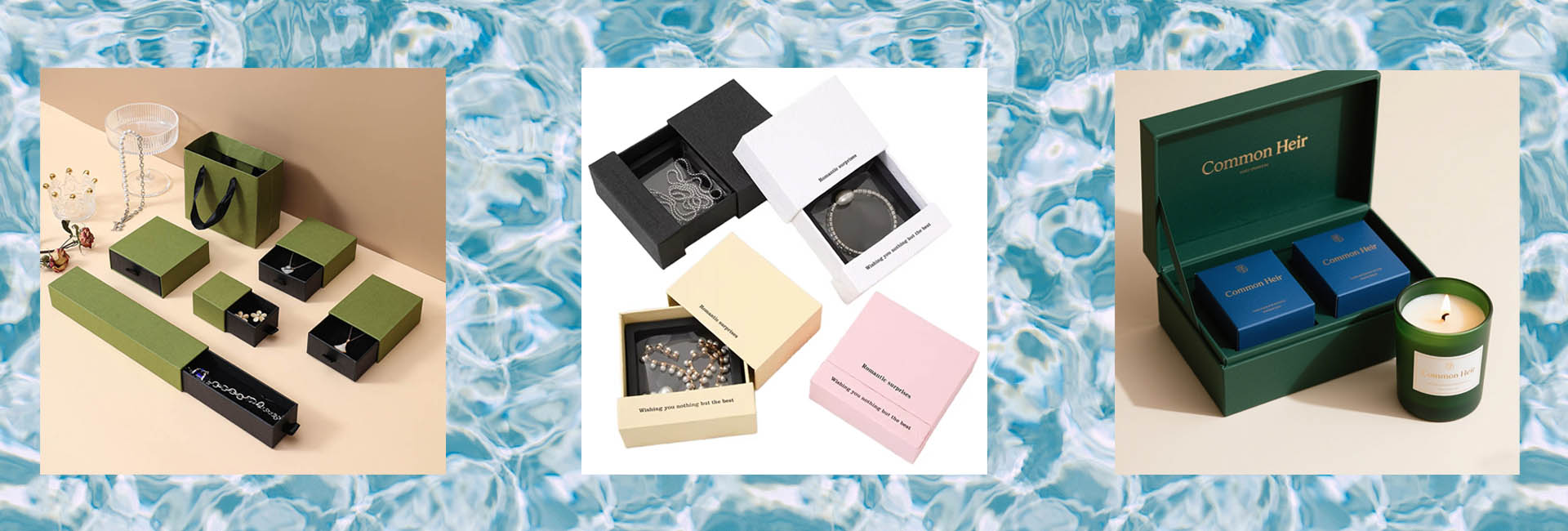 emballage de boîte à bijoux