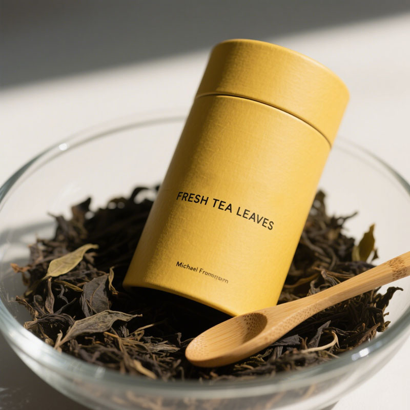 Emballage de boîtier de boîte biodégradable emballage de tube de qualité alimentaire alimentaire