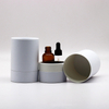Tube d'emballage cosmétique en plastique de paille douce de crème écologique moins cher Vente chaude Parfum Tube d'emballage personnalisé Emballage de tube de bougie en verre