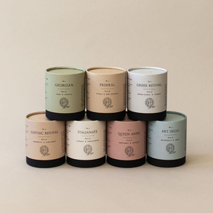 Tube d'emballage en papier Kraft vide personnalisé, cylindre de pot en verre de bougie de cire de soja fait à la main, boîte ronde en papier de luxe pour bougies