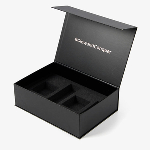 Structure du livre Boîte-cadeau luxueuse en cuir et emballage en carton pour bijoux