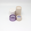 Tube d'emballage cosmétique en plastique de paille douce de crème écologique moins cher Vente chaude Parfum Tube d'emballage personnalisé Emballage de tube de bougie en verre
