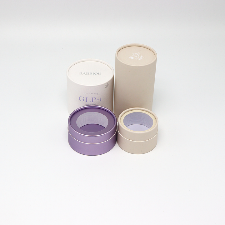 Tube d'emballage cosmétique en plastique de paille douce de crème écologique moins cher Vente chaude Parfum Tube d'emballage personnalisé Emballage de tube de bougie en verre