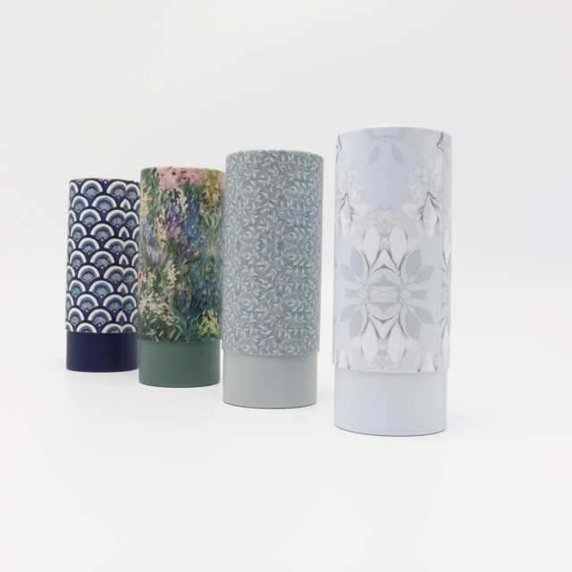 Boîte de papier écologique faite sur commande d'emballage de tube de carton de catégorie comestible pour l'emballage de café et de thé