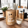 Emballage fait sur commande de tube de papier de thé de café de noix de paquet de boîte de cylindre de carton d'emballage d'impression
