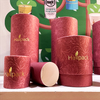 Hallpack – boîte cylindrique en papier artisanal biodégradable, personnalisée pour les huiles de parfum, bougies et huiles essentielles, emballage en Tubes de papier
