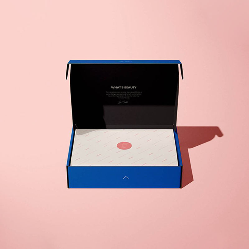 Coffret cadeau luxueux en feuille d'or pour cosmétiques, Tube en papier de qualité supérieure, Cube rigide, stratification mate et brillante pour parfum