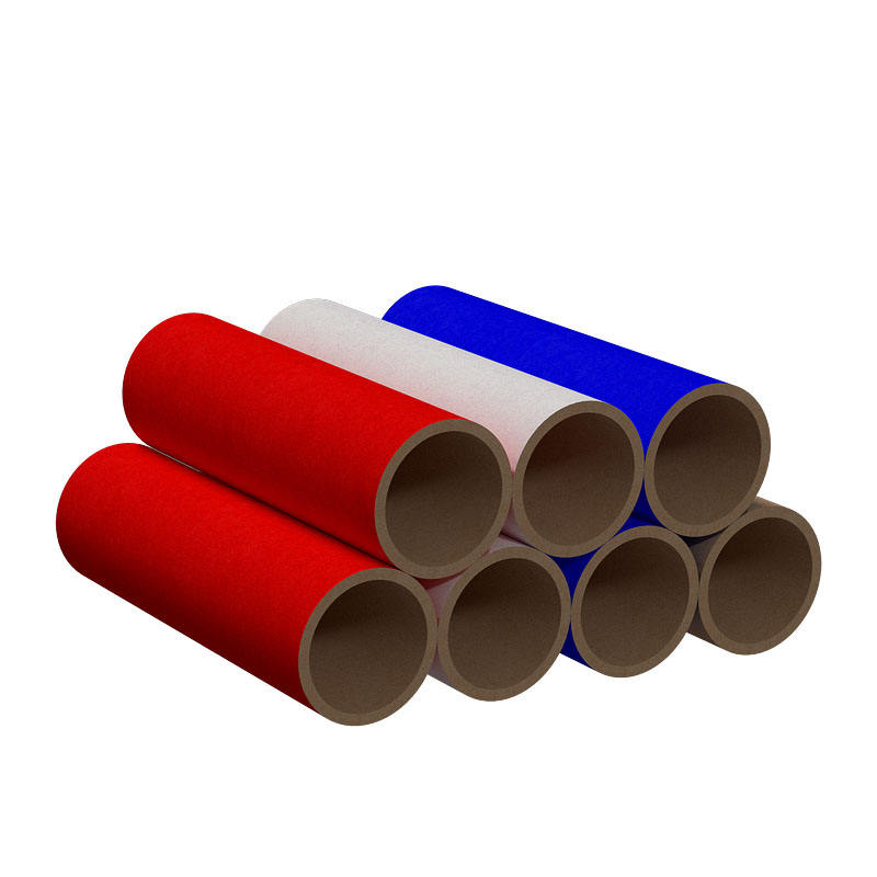 Tubes de rouleau de papier artistique artisanal biodégradable et écologique de 2 pouces 54mm Tubes artisanaux en papier coloré pour bricolage fabriqués à la main