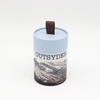 Boîte faite sur commande écologique de cylindre de carton de catégorie comestible avec l'emballage de tube de papier de ruban pour le thé de café