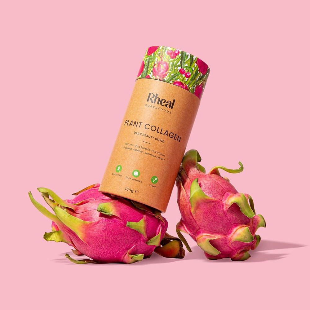 Tube d'emballage de boîte de cylindre d'emballage de thé de superaliment de café imprimé personnalisé biodégradable de qualité alimentaire pour le stockage de poudre de collagène