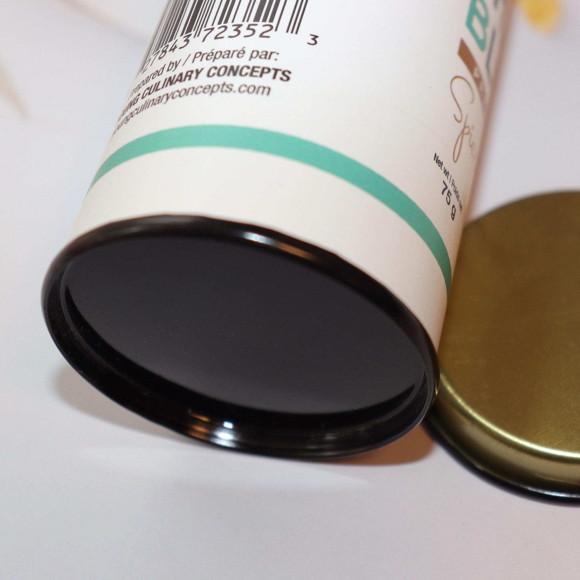 Tube rond de carton de papier d'emballage de qualité alimentaire écologique de haute qualité pour la poudre de protéine/café