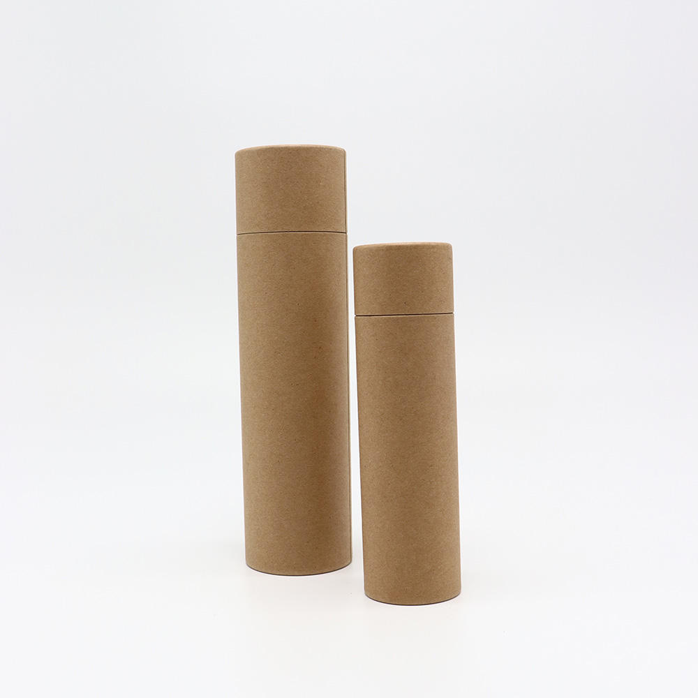 Le papier biodégradable peut rouler des tubes de papier Tubes de papier kraft brun non imprimés