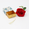 Boîte cylindrique en carton pour bijoux de luxe, emballage en Tube de papier pour montre, pierres précieuses, boucles d'oreilles, Bracelet, collier, bague