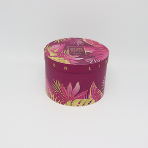 Emballage fait sur commande écologique de tube de papier de boîte de cylindre de carton pour le cadeau d'anniversaire de cadeau de vacances de fleurs de parfum de soin de la peau