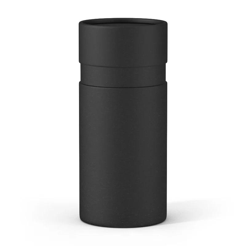 Boîte de tube de papier d'emballage de pot cosmétique de Kraft biodégradable de crème de carton de cylindre rond recyclable fait sur commande