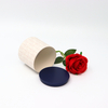 Emballage cosmétique personnalisé de haute qualité, boîte cylindrique en carton, emballage en Tube de papier avec couvercle en métal pour soins de la peau, GEL crème